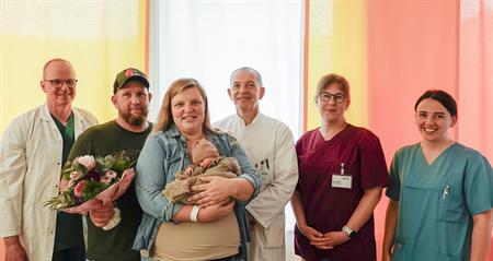 Oskar ist die 1000. Geburt in diesem Jahr in den Main-Kinzig-Kliniken Gelnhausen