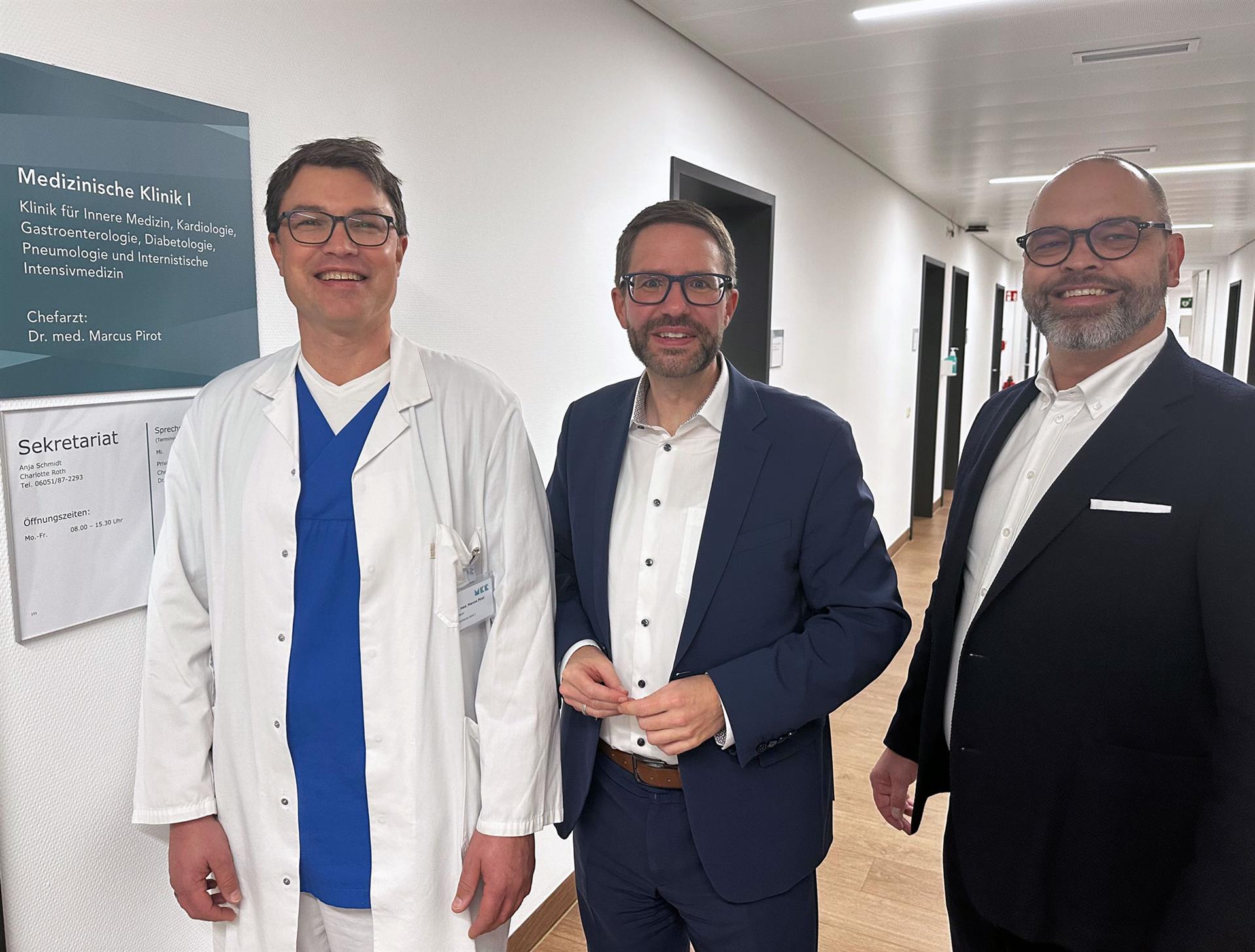 Dr. Marcus Pirot übernimmt Leitung der Medizinischen Klinik I in Gelnhausen zum 1. November