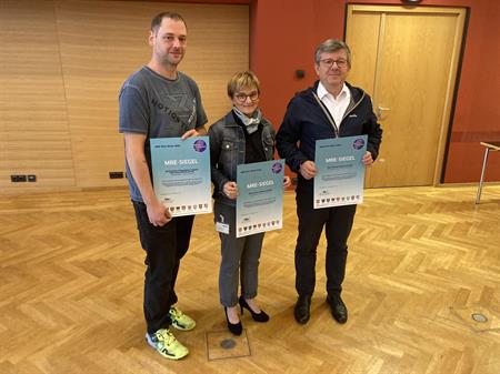 Beide Standorte und der Ambulante Pflegedienst Sinntal erneut mit MRE-Siegel ausgezeichnet 