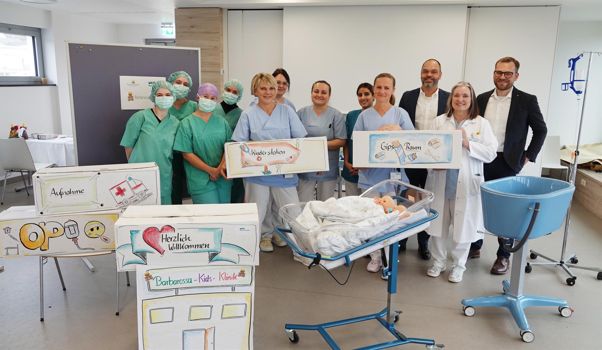 Barbarossa-Kids-Klinik: Wo Kuscheltiere gesund werden