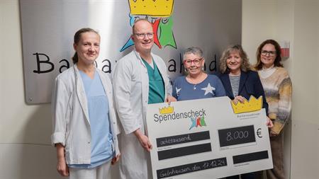 Kinderkleiderbasar Bad Orb spendet 8.000 Euro an die Barbarossakinder