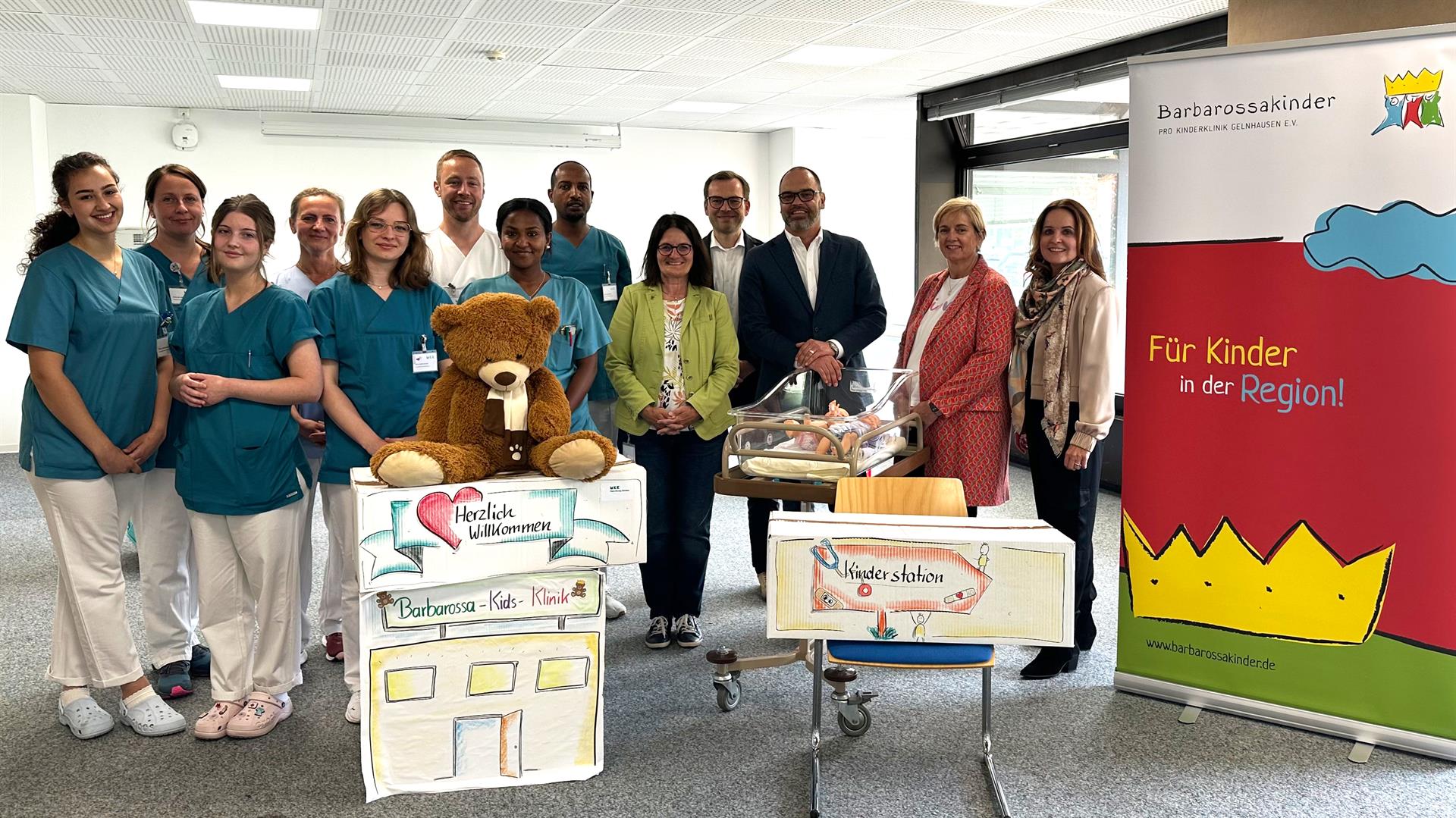 Kuscheltiere auf Visite – Barbarossa-Kids-Klinik wird zum Abenteuer