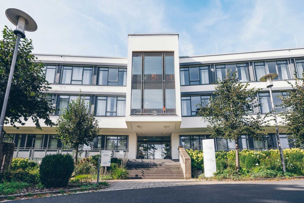 Gebäude der Klinik für Psychiatrie und Psychotherapie.