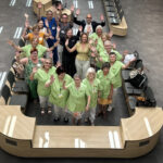 Ein Gruppenbild des ehrenamtlichen Besuchs- und Vorlesedienstes der Main-Kinzig-Kliniken