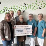 Stefanie Siemon-Gärtner (Stellv. Pflegedirektorin Main-Kinzig-Kliniken), Dr. med. Diana Mäser (Ärztliche Leiterin Palliativstation), Patrick Scheddel (Diplom-Psychologe Main-Kinzig-Kliniken), Frau Nowak, Antje Heinbuch (Fachkraft Palliativstation Main-Kinzig Kliniken), Dagmar Keating (Fachkraft Palliativstation Main-Kinzig Kliniken)