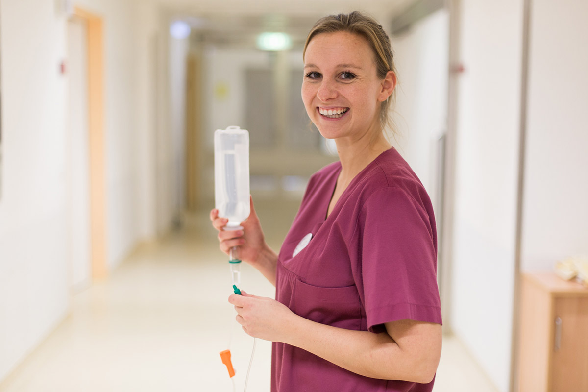 Main Kinzig Klinik Mitarbeiterin
