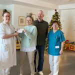 Spendenbesuch auf der Palliativstation