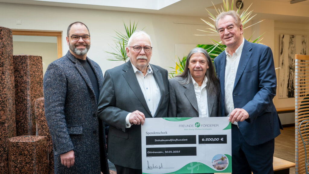 Gemeinsame Unterstützung des Gelnhäuser Krankenhauses