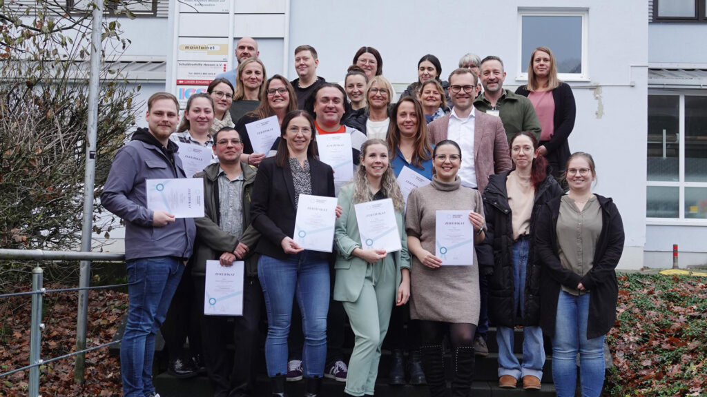 Gruppenbild Pflegeauszubildende