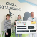 Spendenaktion in der Kindernotaufnahme