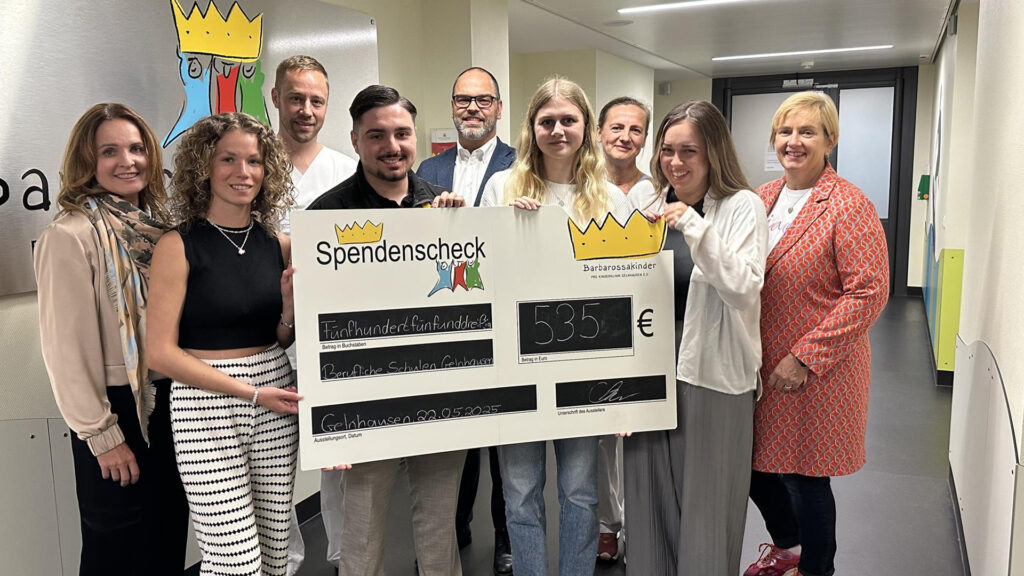 Schüler spenden für Kinderklinik Gelnhausen