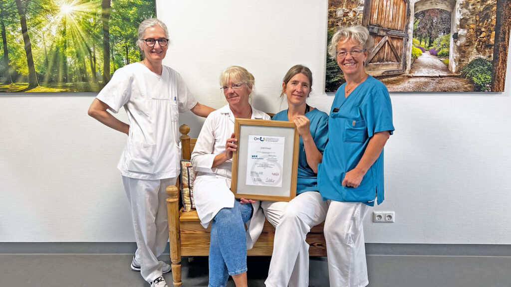 Zertifizierung der Palliativstation im Krankenhaus Schlüchtern