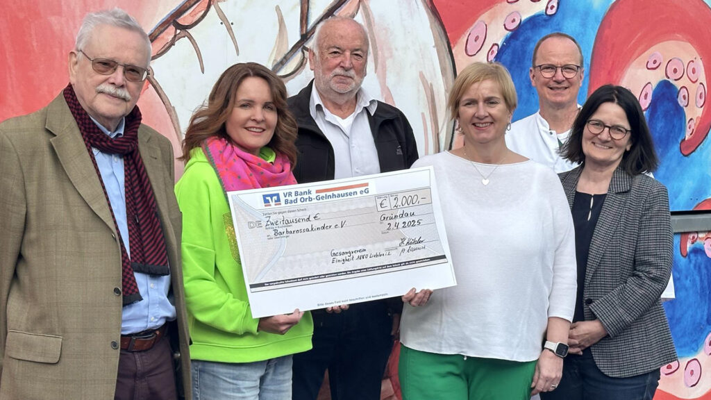 Gesangverein Einigkeit 1880 Lieblos spendet 2.000 Euro an Barbarossakinder