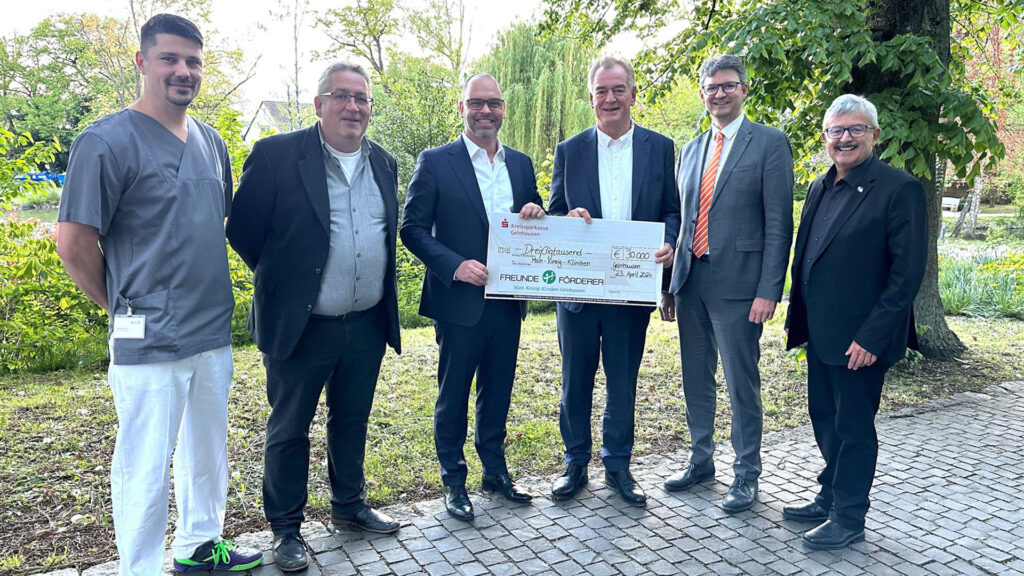 Freunde und Förderer spenden 30.000 Euro