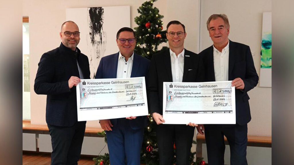 Kreiswerke Main-Kinzig und mainkinzigGas spenden 3.000 an unseren Förderverein