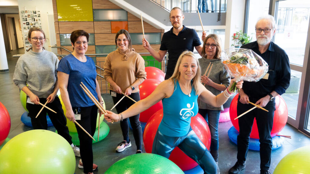 Mitreißende Rhythmen: Projektwoche der Körpertherapie
