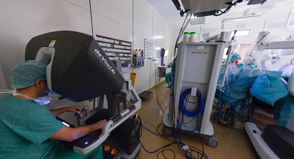 Patientenbehandlung im OP