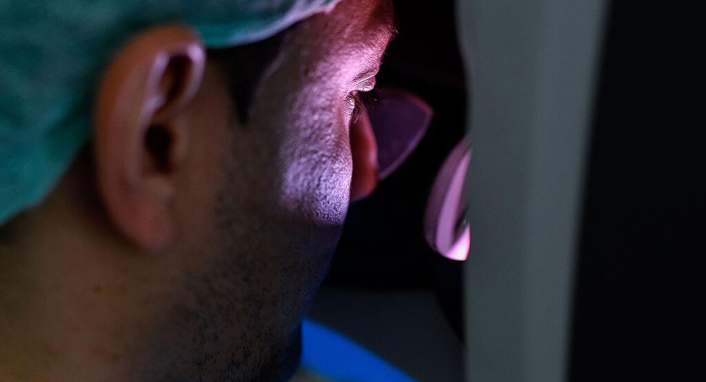 DaVinci Robotersystem Nahaufnahme