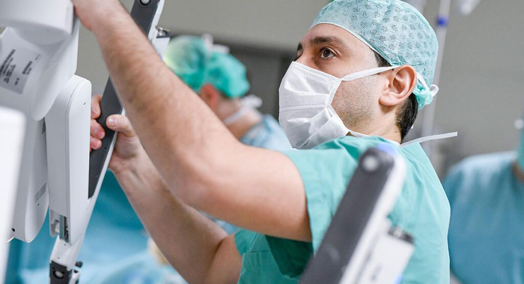 Patientenbehandlung im OP