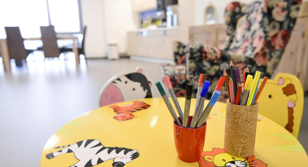 Aufenthaltsraum Main-Kinzig-Kliniken