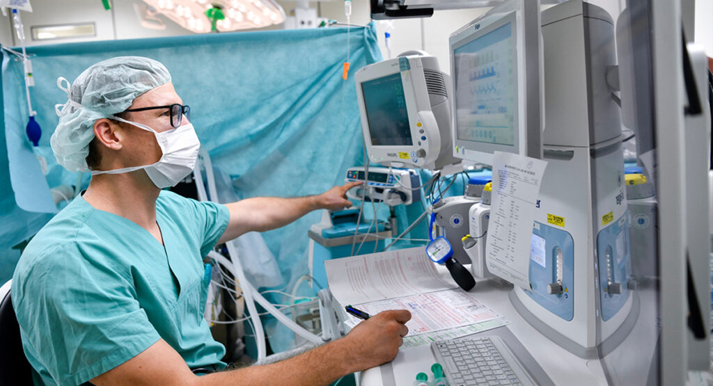 Behandlungen mit DaVinci Robotersysteme