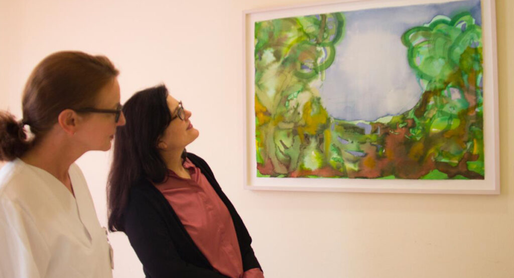 Vorbereitungsraum für Geburtsvorbereitungen