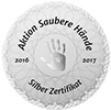 Zertifikat Aktion saubere Hände